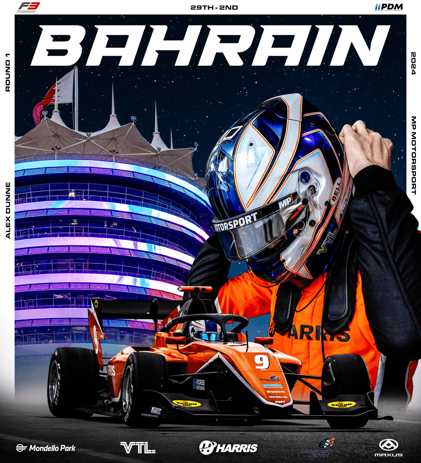 Alex Dunne Bahrain Graphic