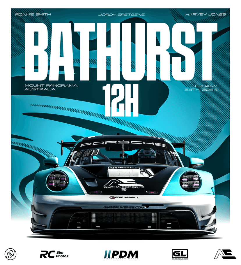 Alpah Esports Bathurst 12